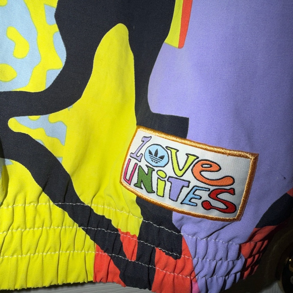 Adidas Abstract Colorful Jacket - Love Unites - Picture 6 of 8